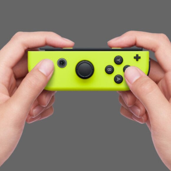 🎮 Nintendo 🎮 Switch Discontinued Joy-CON (L/R) Wireless Controller Neon Yellow - Picture 5 of 14